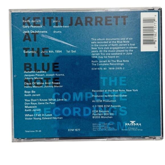 Keith Jarrett At The Blue Note: Saturday, June 4, 1994 (First Set) - CD - Picture 3 of 6